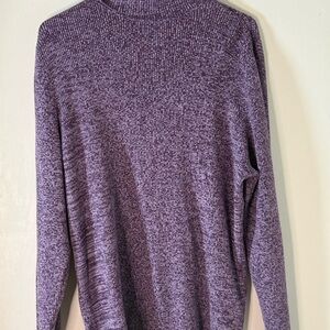 Plush Knit Purple Women's Sweater